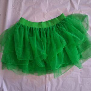 Spirit Mini Tutu Skirt, S/M, Green